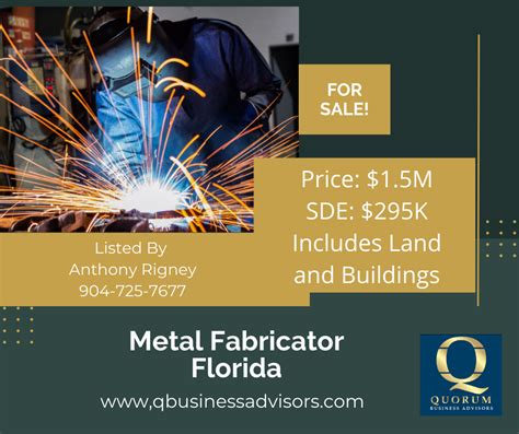 metal fabricating businesses for sale|metal finishing business for sale.